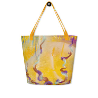 SciArt "Star Polymer" Beach Bag