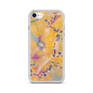 SciArt” Polymerization” iPhone Case