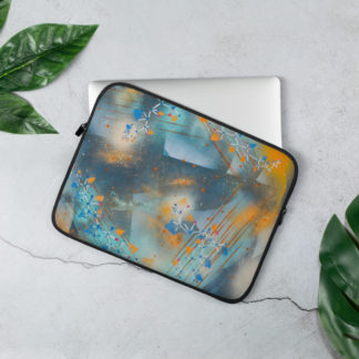 SciArt "Tactic Polymer" Laptop Sleeve