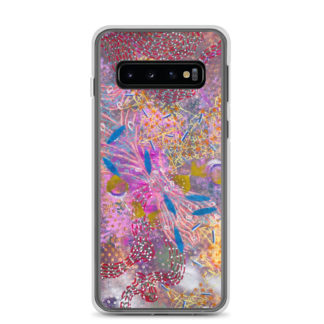 SciArt "Polymer Network" Samsung Case