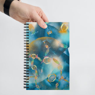 SciArt "Polycondensation Reaction" Spiral Journal